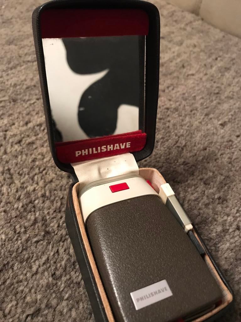 VINTAGE PHILIPS SCHEERRMACHINE, Elektronische apparatuur, Ophalen, Gebruikt