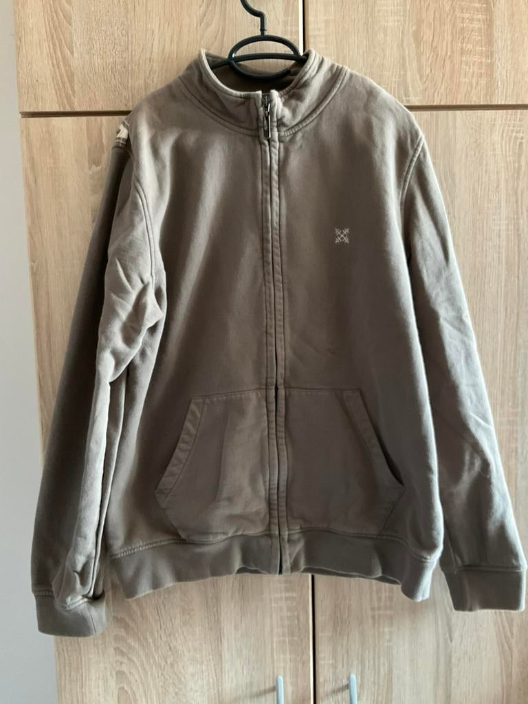 Taupekleurige trui, merk Oxbow,maat L, Maat 52/54 (L), Bruin, Zo goed als nieuw, Oxbow