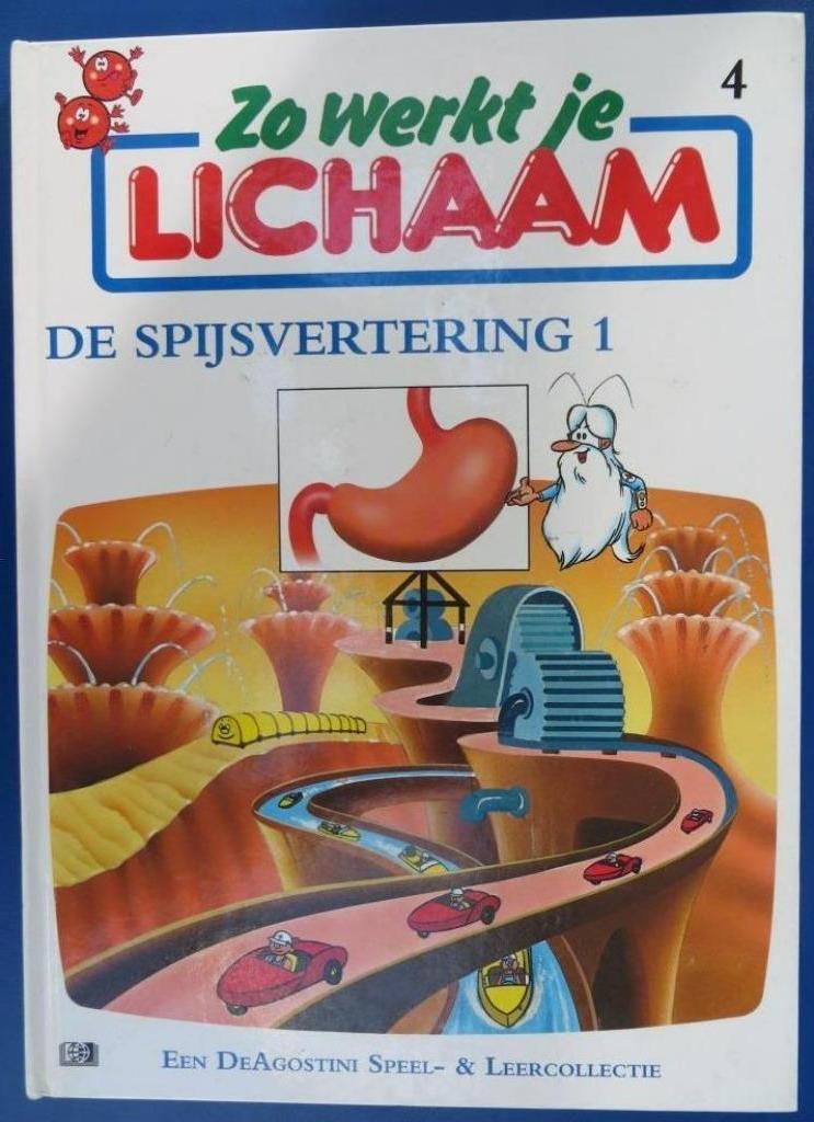 Zo werkt je lichaam De spijsvertering 1 Albert Barillé, Boeken, Gelezen, Non-fictie, Ophalen of Verzenden, Albert Barillé