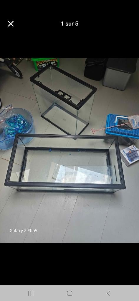 Aquarium lot, Enlèvement, Comme neuf, Autres types