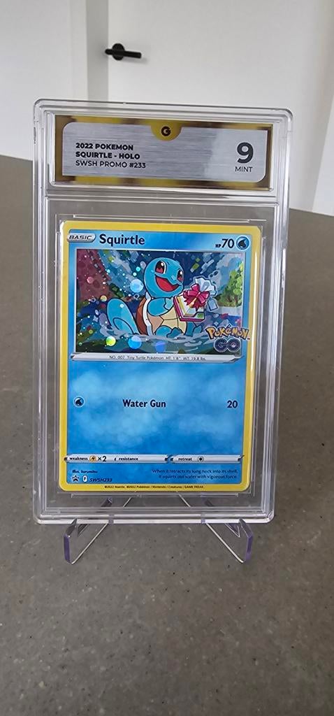 Squirtle SWSH233 CGC 9 Mint, Enlèvement ou Envoi