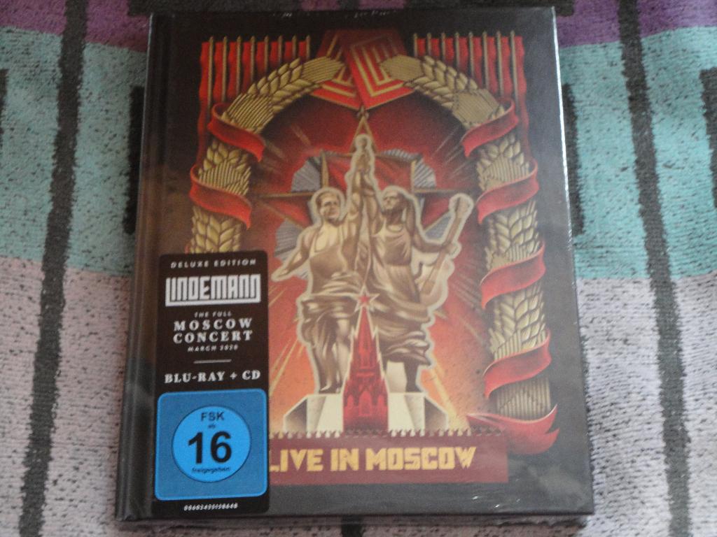 Lindemann - The full Moscow Concert March 2020 blu-ray + cd, Enlèvement ou Envoi