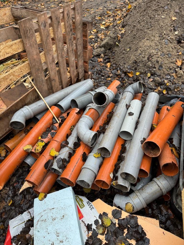 PVC koppelstukken (bieden), Ophalen, Gebruikt, PVC