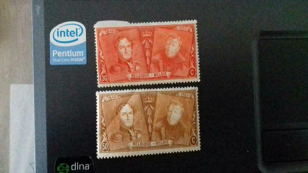 timbre belgique 1849 1924, Enlèvement ou Envoi, Non oblitéré