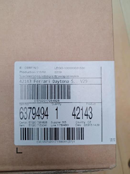 Lego 42143, Enlèvement, Comme neuf, Lego