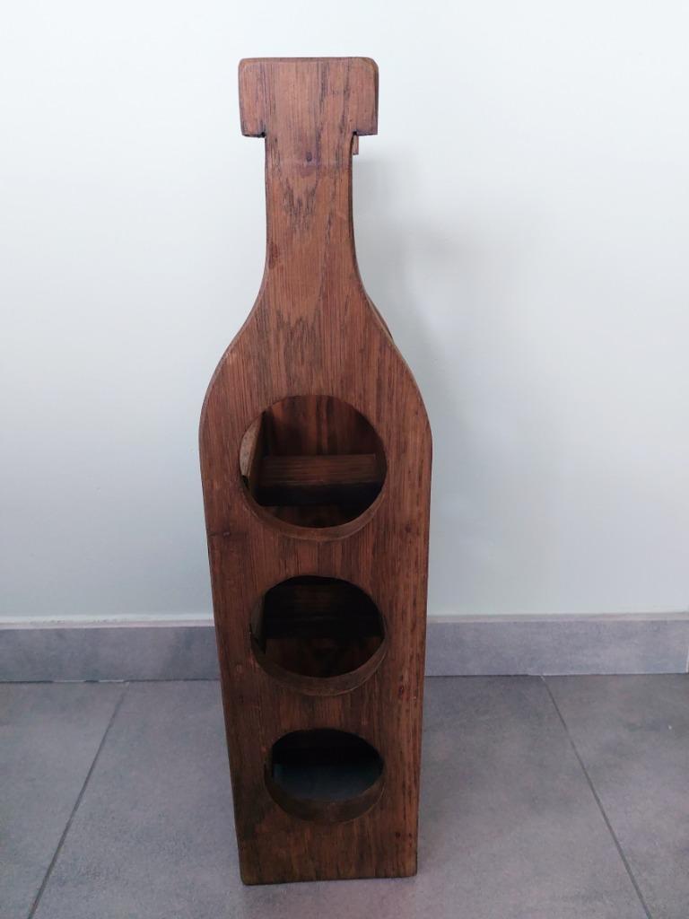 Porte bouteilles à vin en bois, Moins de 5 bouteilles, Enlèvement, Utilisé, Bois