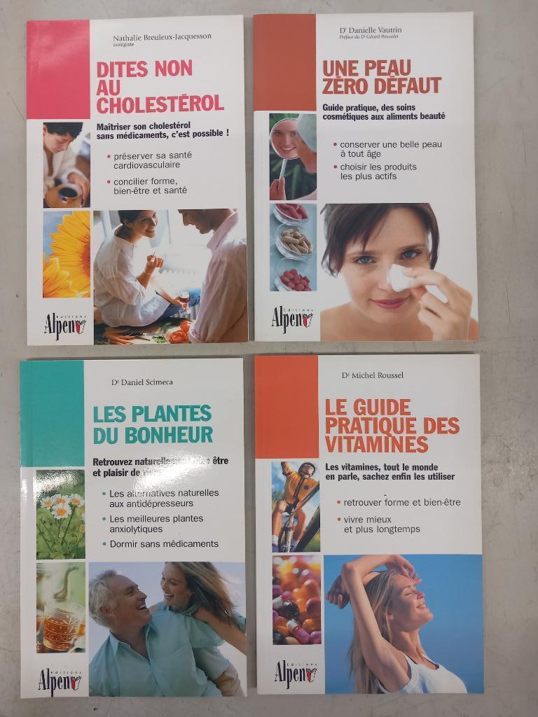 LOT DE 5 LIVRES POUR UNE EXCELLENTE SANTE, Boeken, Ophalen, Zo goed als nieuw, Gezondheid en Conditie