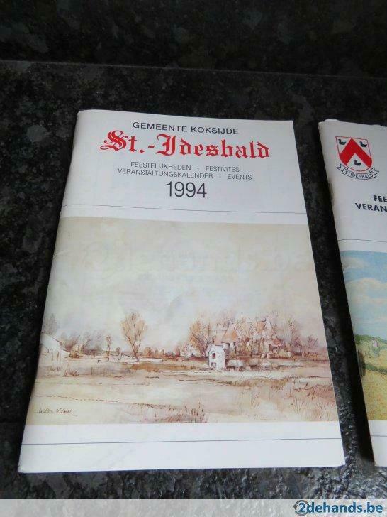 toeristische brochures st-idesbald 1994-1995