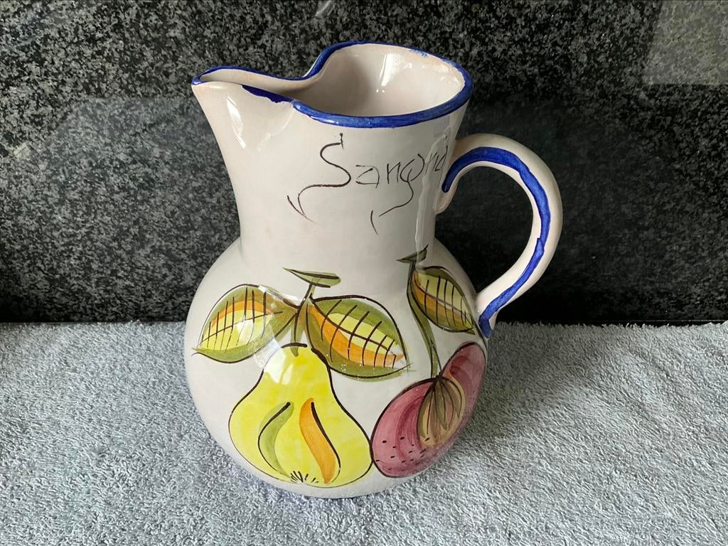 Nieuwe sangria kan., Verzamelen, Glas en Drinkglazen, Ophalen of Verzenden