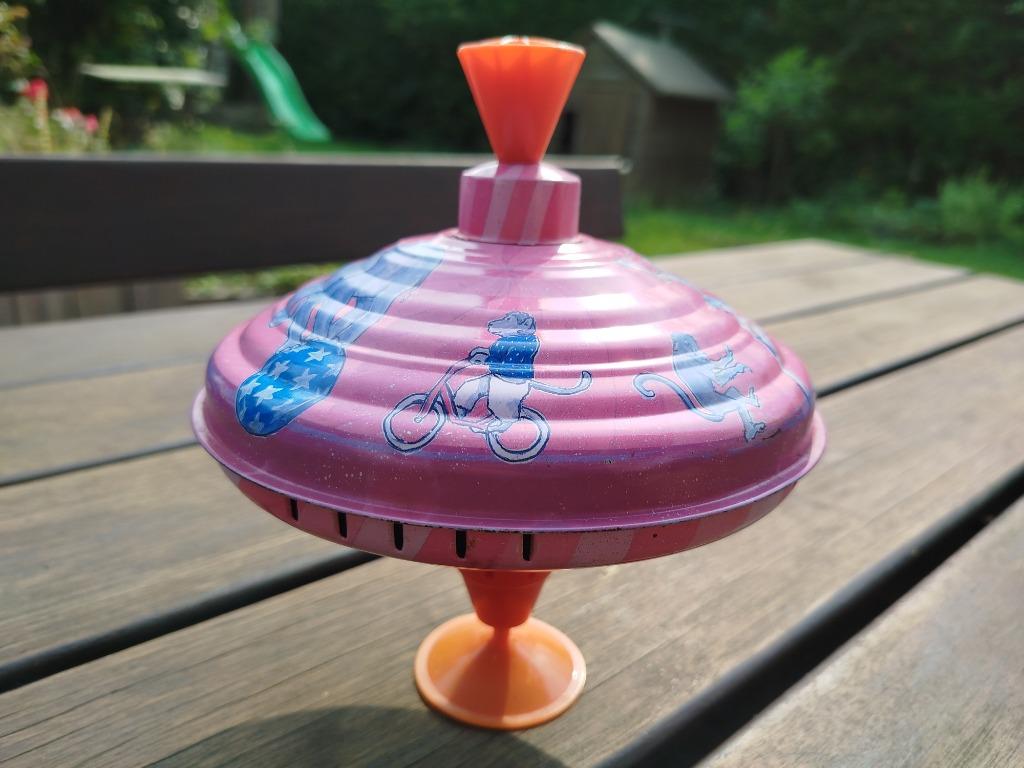 Jouet toupie vintage- Egmont toys, Kinderen en Baby's, Speelgoed | Educatief en Creatief, Zo goed als nieuw, Ophalen