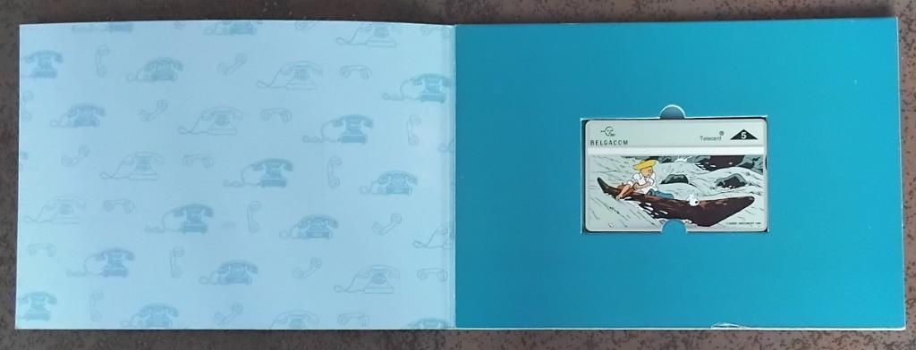 TINTIN Carte téléphonique RARE !!! - L'oreille cassée, Collections, Enlèvement ou Envoi