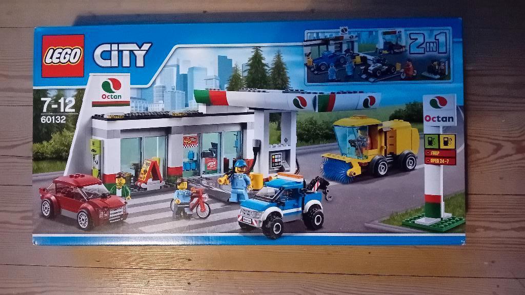 Tankstation 60132, Ophalen of Verzenden, Nieuw, Complete set, Lego