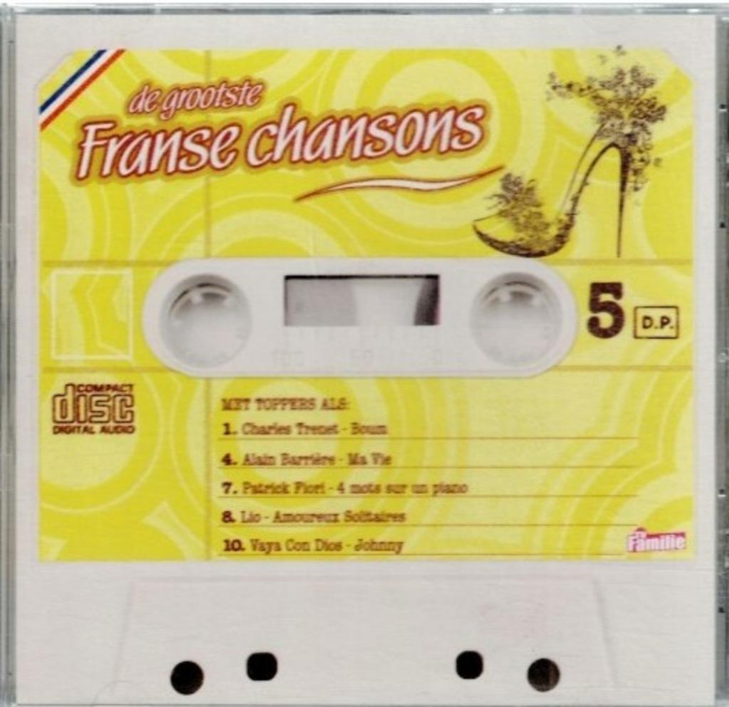 cd   -   De Grootste Franse Chansons 5, Ophalen
