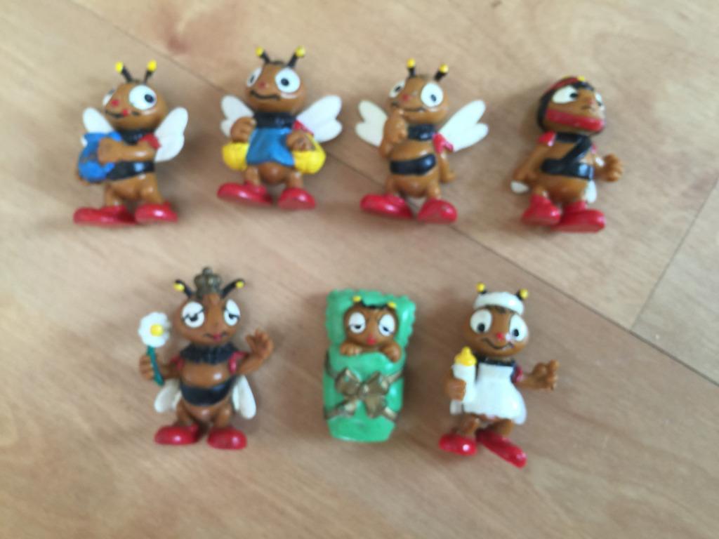 Mayan the Bee figuren uit de jaren 80, Ophalen of Verzenden, Gebruikt, Dier