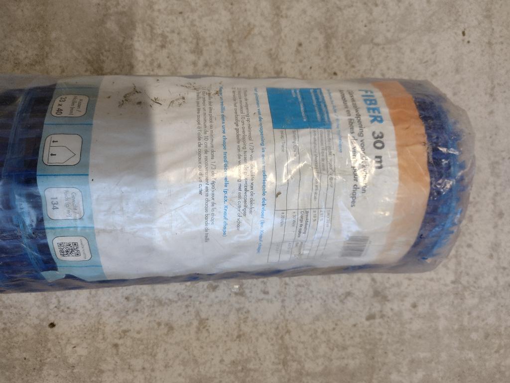 Versterkingsnet 30 m x 1 m, Doe-het-zelf en Bouw, Ophalen, Overige materialen, 12 cm of meer, Nieuw