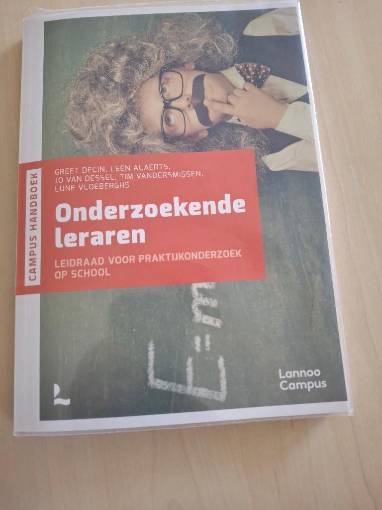 Onderzoekende leraren (campus handboek) nieuw!, Ophalen of Verzenden, Nieuw, Hoger Onderwijs, Diverse auteurs