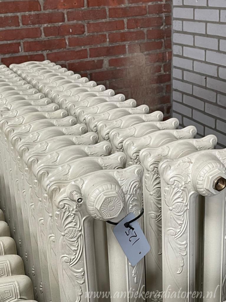 Gietijzeren radiatoren ,  nu 10 % korting !!, Doe-het-zelf en Bouw, Ophalen, Radiator, 60 tot 150 cm, 80 cm of meer