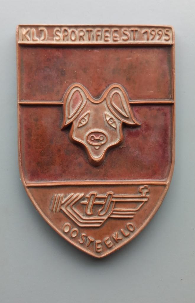 Keramiek Oosteeklo 1995 Wandkeramiek Tieberghien, Antiek en Kunst, Antiek | Keramiek en Aardewerk, Ophalen