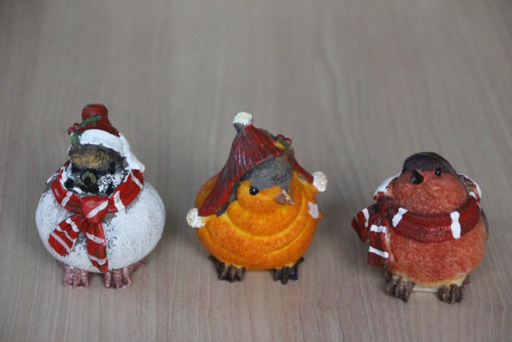 3 vogeltjes in winter, Enlèvement ou Envoi, Comme neuf