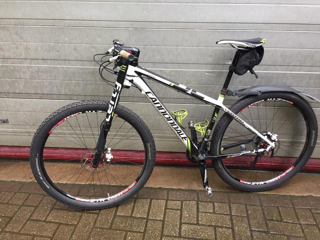 cannondale lefty carbon 29 en' met extra gewone baan wielen, Fietsen en Brommers, Fietsen | Heren | Sportfietsen en Toerfietsen