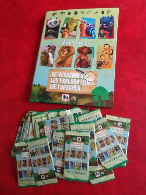 Album + cartes. "Les explorateurs". Delhaize.2013, Verzamelen, Merken en Reclamevoorwerpen, Verzenden, Zo goed als nieuw, Overige typen