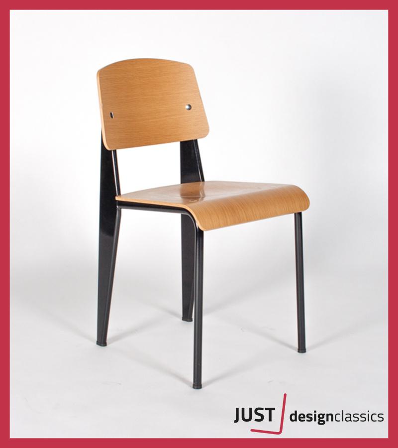 Vitra Pouvre Standard (voorraad:32), Huis en Inrichting, Stoelen, Zo goed als nieuw, Vijf, Zes of meer stoelen, Hout, Metaal, Zwart