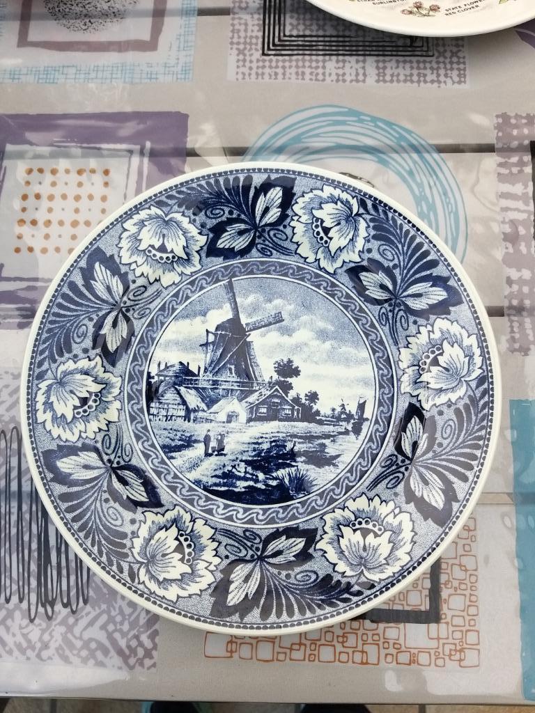 assiette  Delfts de Boch, Ophalen of Verzenden