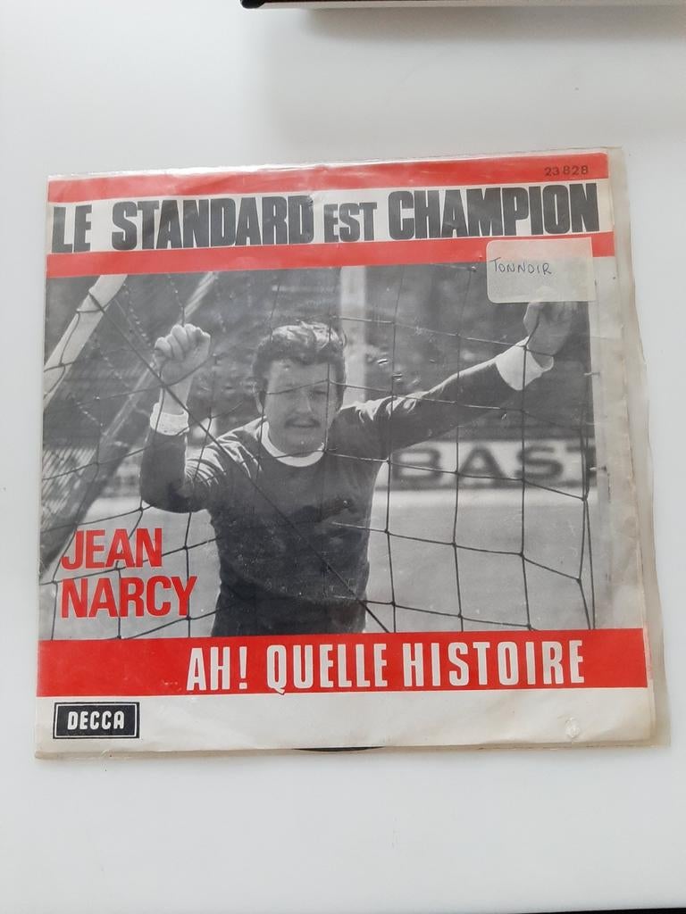 Vinyl 45trs- jean narcy- le standard est champion, Ophalen of Verzenden, Gebruikt