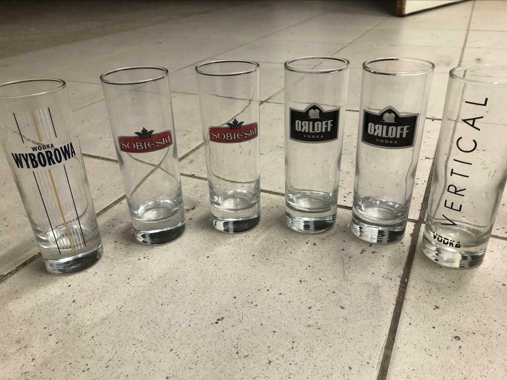 Alcohol glazen, Zo goed als nieuw
