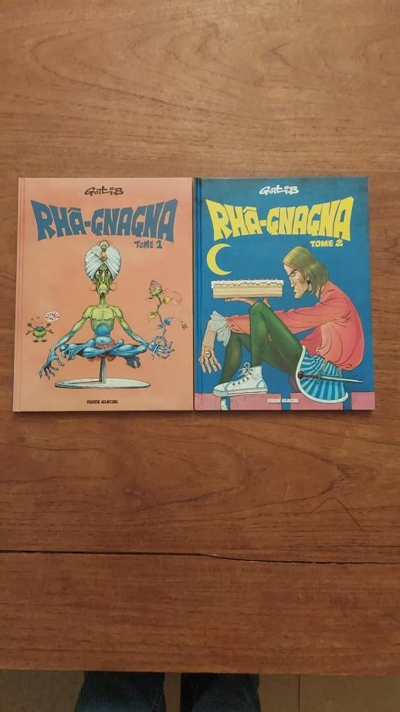 BD Rhâ-Gnagna tome 1 et 2 Fluide Glacial Gotlib, Neuf, Plusieurs BD, Enlèvement ou Envoi, Gotlib