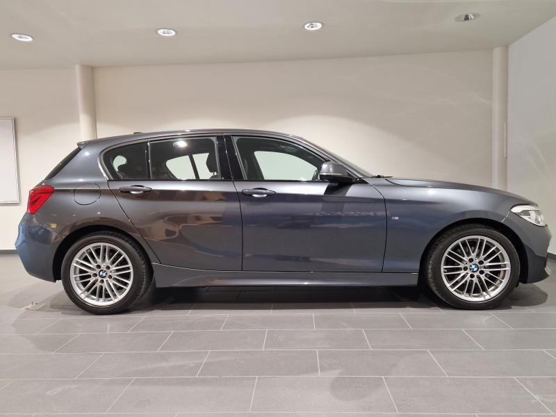 BMW Serie 1 116 Hatch, Autos, BMW, Argent ou Gris, Achat, Boîte manuelle, Noir