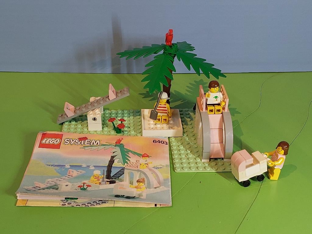 Lego Paradisa 6403 speeltuin, Verzenden, Gebruikt, Complete set, Lego