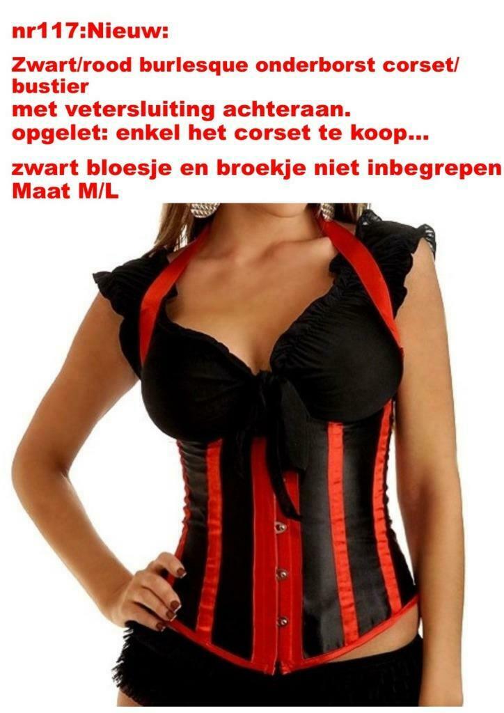 nieuw corset, Kleding | Dames, Ophalen of Verzenden, Nieuw, Rood