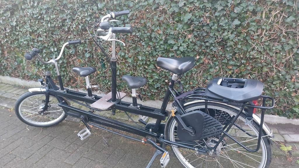 Fiets voor 2 of 3 (onderwaterfiets), Ophalen