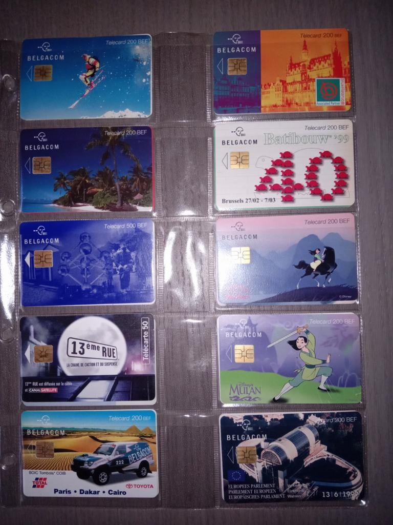 Lot de 20 cartes de visite 68T, Enlèvement ou Envoi