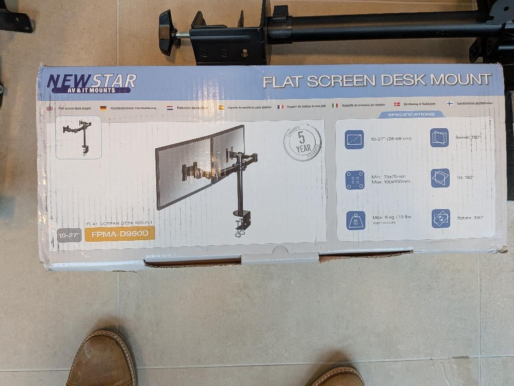 Flat screen desk mount, Enlèvement, Neuf
