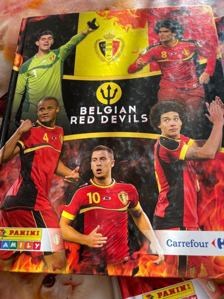 Album stickers Panini /Carrefour Belgian Red Devils, Autres supermarchés, Enlèvement ou Envoi