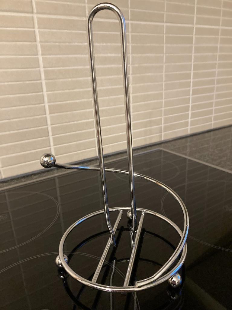 keukenrolhouder in inox, Huis en Inrichting, Ophalen, Nieuw