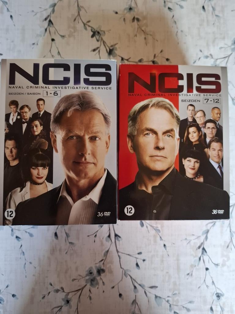 Te koop: dvd serie NCIS van 1-6 en 7-12, Enlèvement, Comme neuf