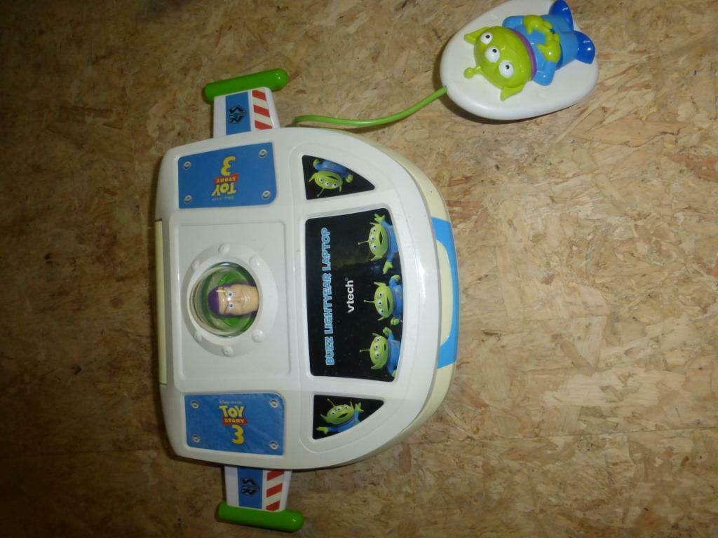 buzz lightyear laptop, Kinderen en Baby's, Speelgoed | Vtech, Ophalen, Zo goed als nieuw