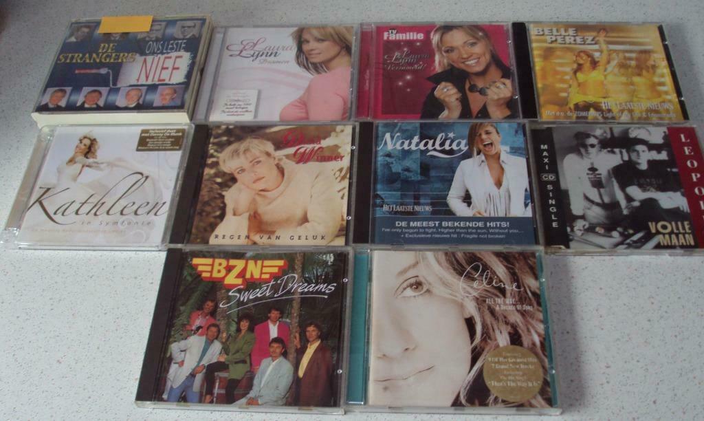 Lot 23 met 8 CD's "Leopold 3, Laura Lynn, Ophalen of Verzenden