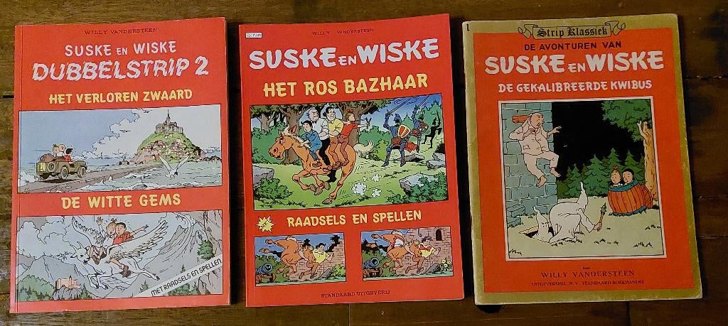 Suske en Wiske - Diverse uitgaven, Boeken, Stripverhalen, Gelezen, Meerdere stripboeken, Ophalen of Verzenden
