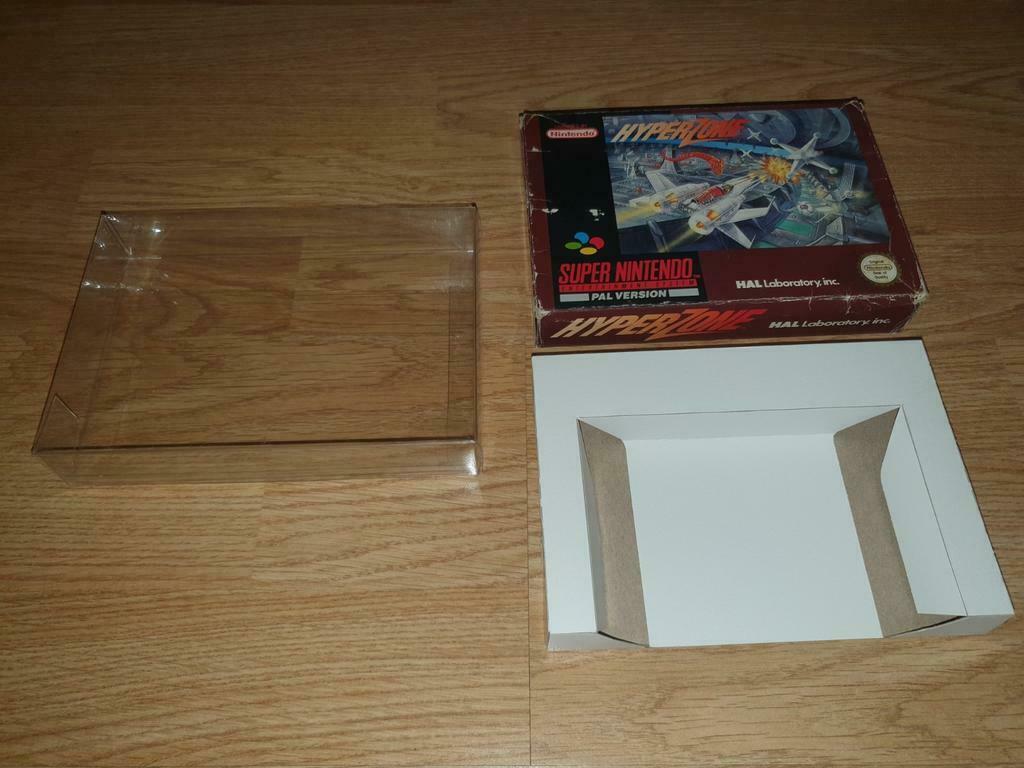 Hyperzone Super Nintendo SNES AUS (Box only), Games en Spelcomputers, Verzenden, Zo goed als nieuw