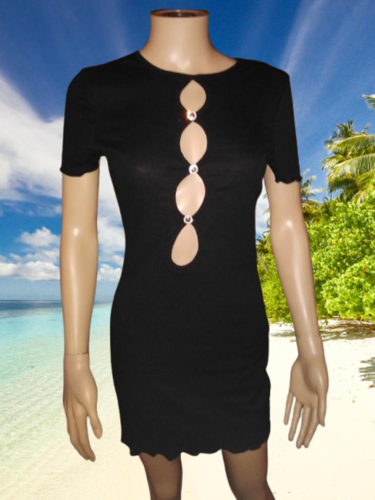 Sexy kleedje artnr 63, Kleding | Dames, Maat 38/40 (M), Zwart, Nieuw, Ophalen of Verzenden