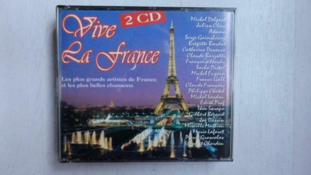 Vive La France - 2 CD, Cd's en Dvd's, Ophalen, Zo goed als nieuw