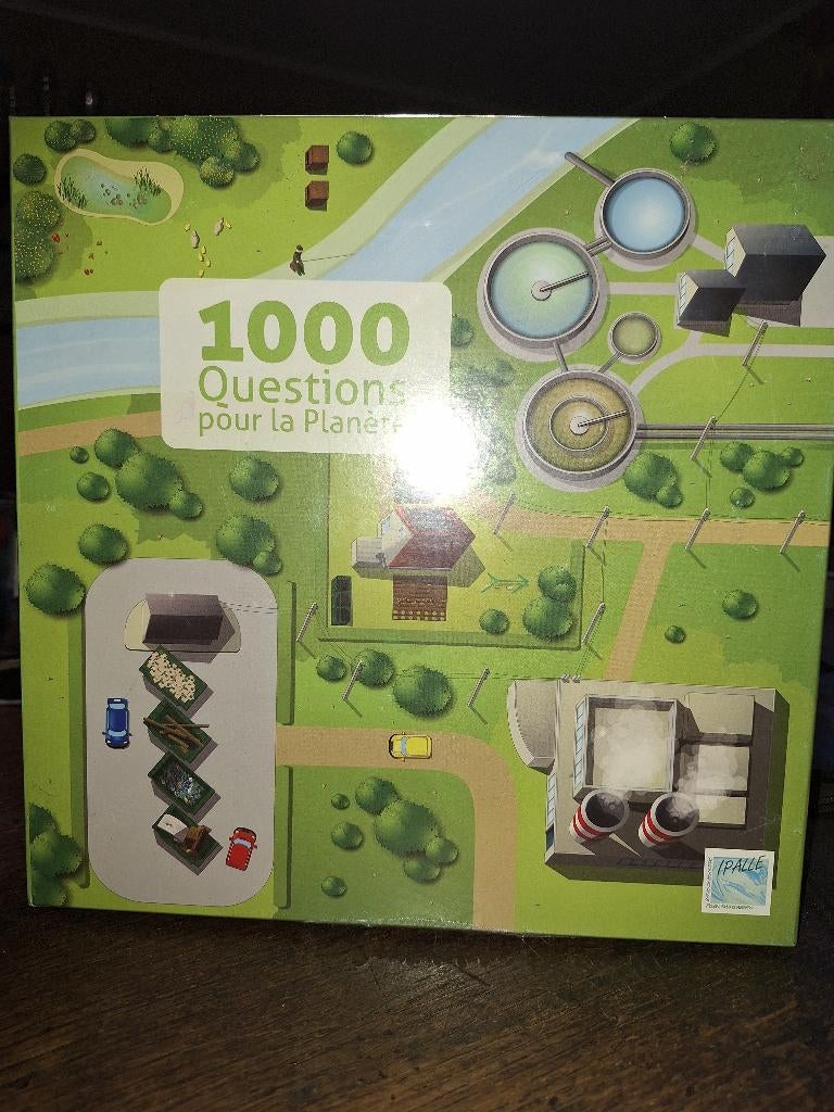 1000 questions pour la planète, Trois ou quatre joueurs, Enlèvement ou Envoi, Comme neuf, Autre