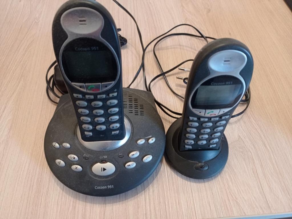 telephone cocoon 951, Enlèvement ou Envoi, Utilisé, 2 combinés
