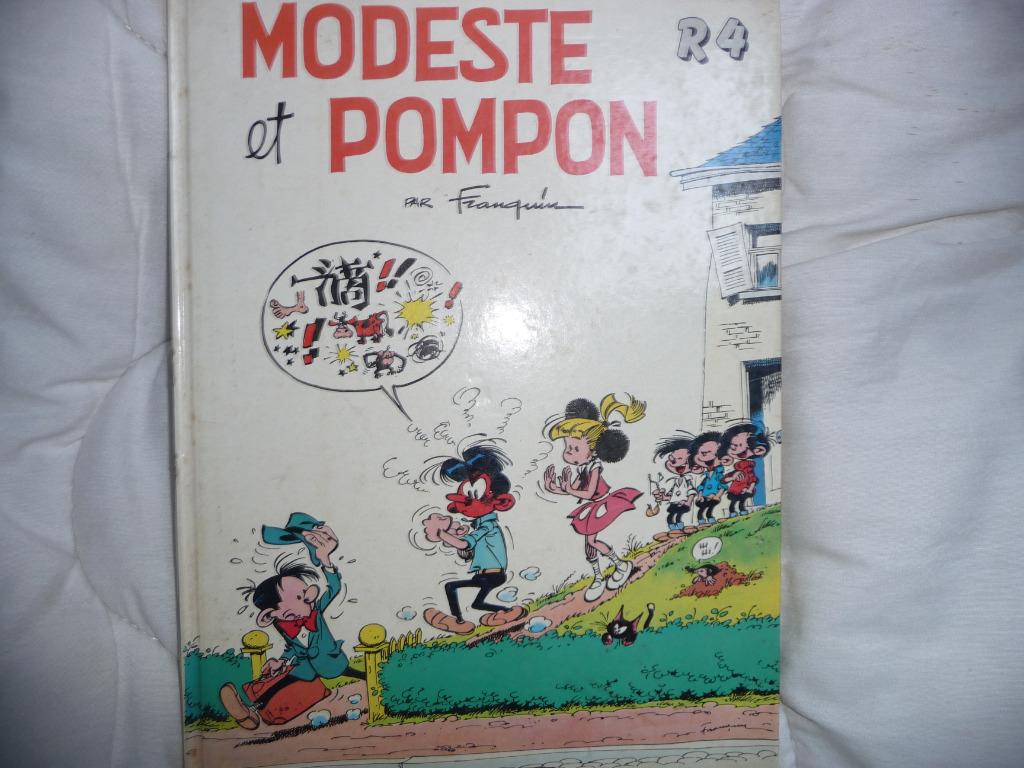 Bd modeste et pompon R4, Livres, Une BD, Enlèvement, Utilisé