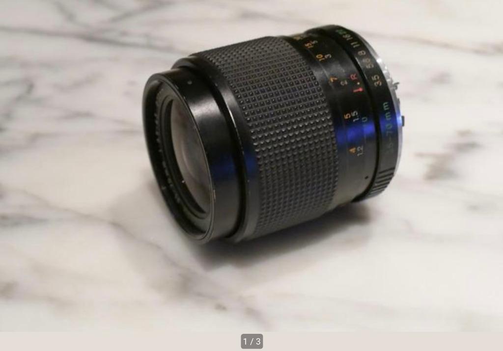 Yashica 35-70 mm f/3,5-4,5 MC Zoom Contax, Enlèvement ou Envoi, 1980 à nos jours, Lentille ou Lentilles