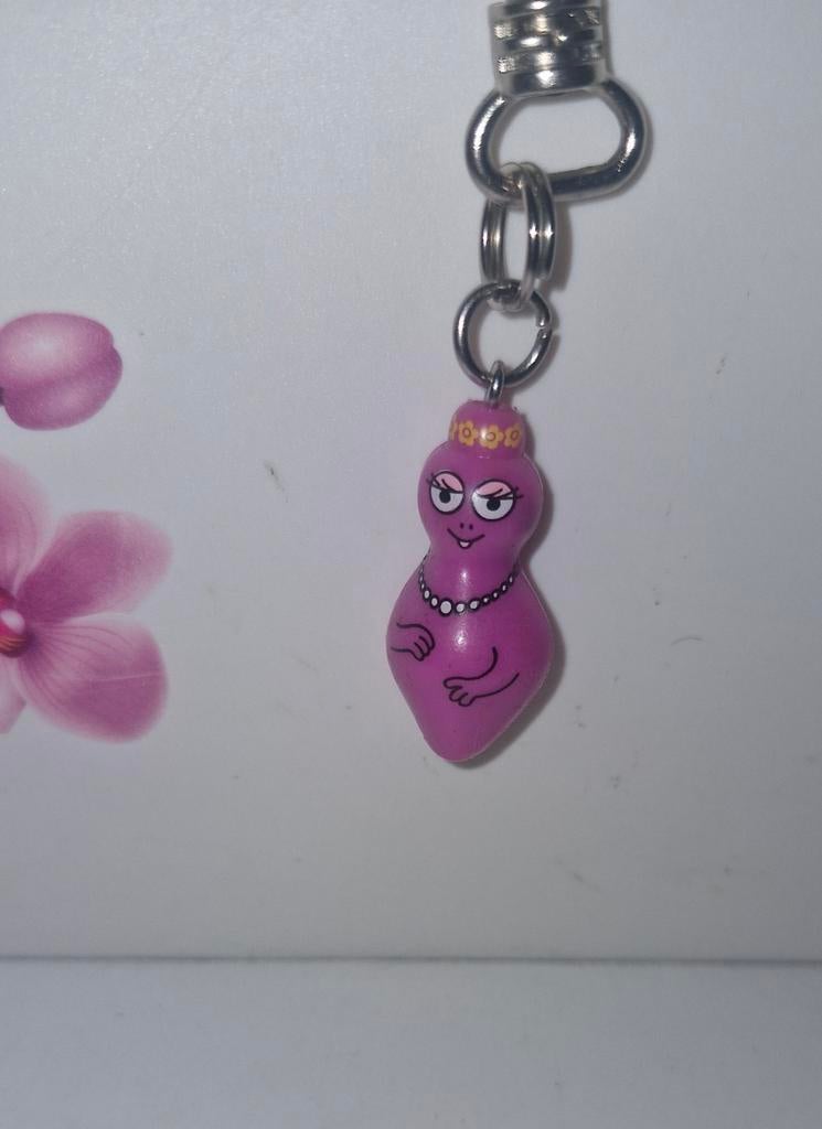 💜 Barbapapa Sleutelhanger, Ophalen of Verzenden, Zo goed als nieuw, Overige kleuren, Hanger